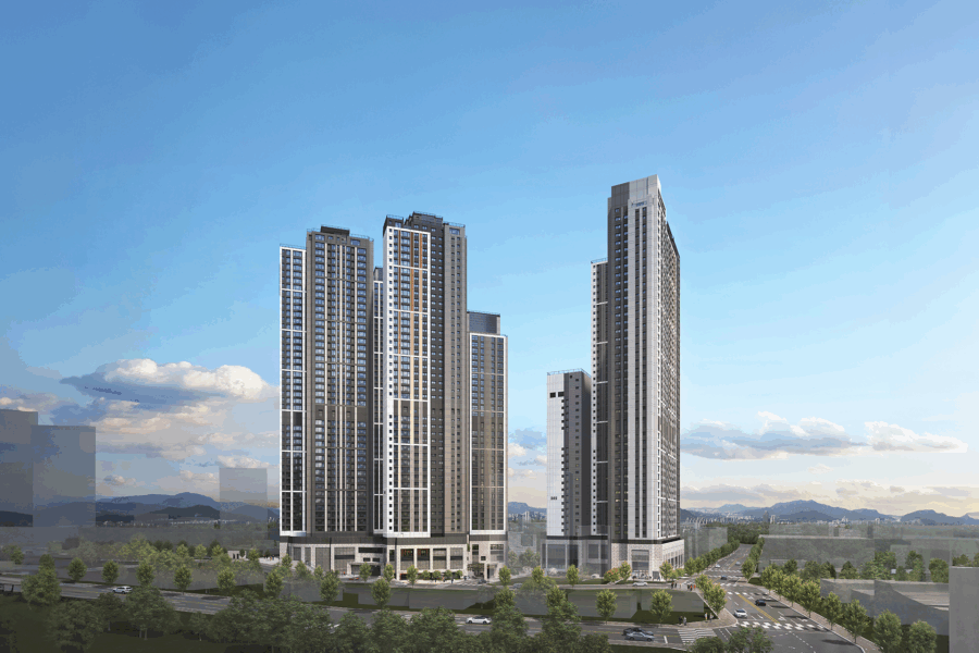 힐스테이트 선암호수공원 모델하우스