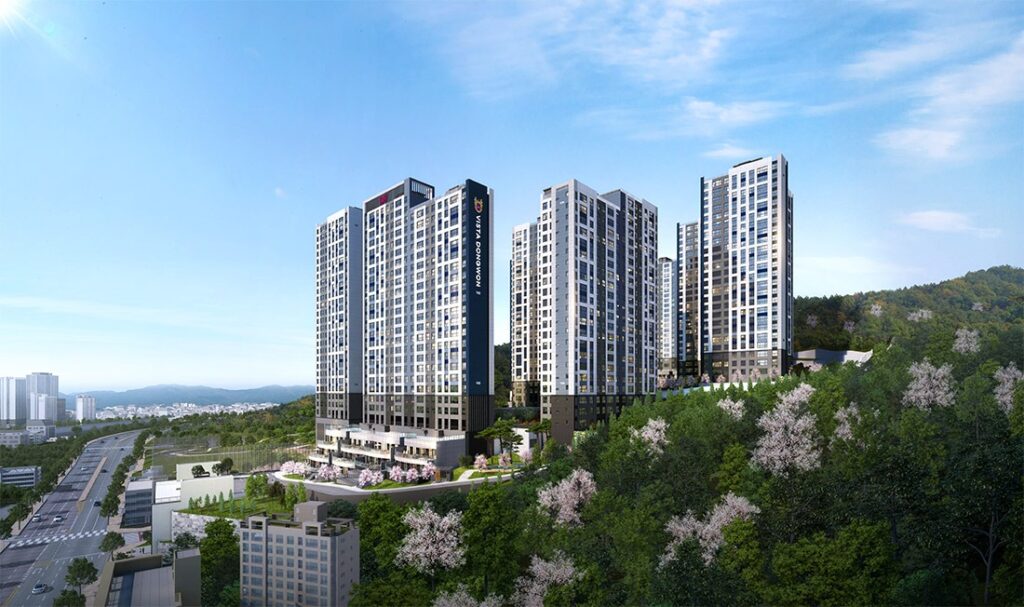 더파크 비스타동원 부산 조감도