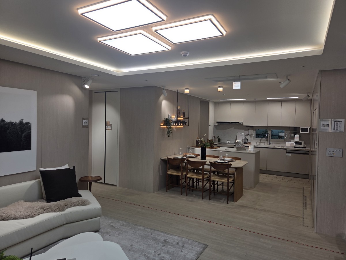 울산번영로롯데캐슬84E모델하우스실사진(주방)