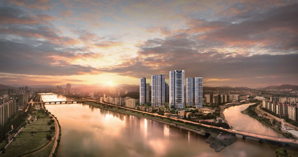 태화강센트럴아이파크야경 태화강센트럴아이파크야경