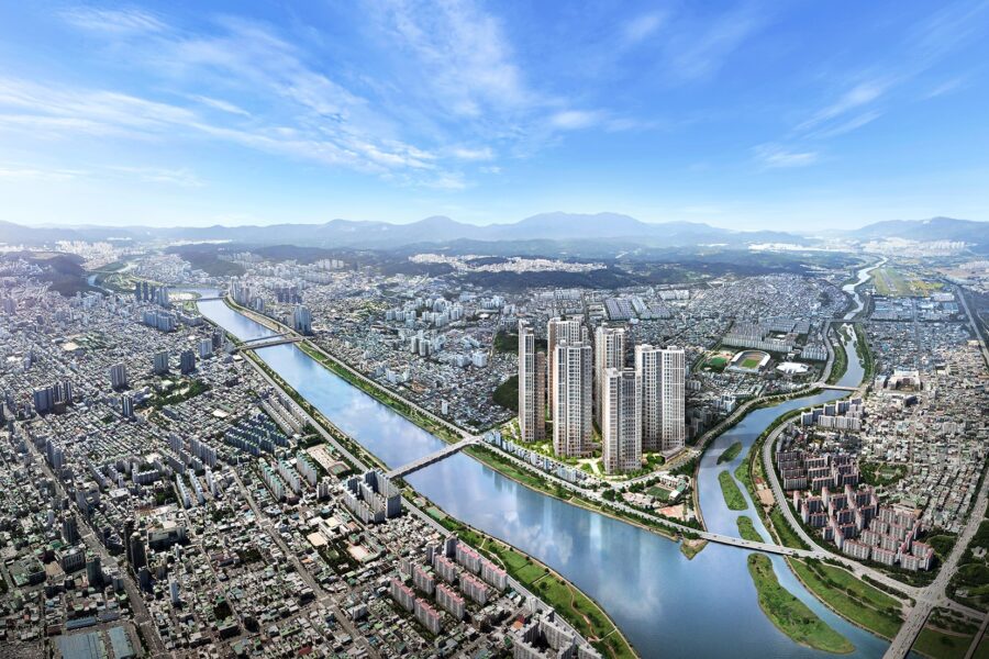 태화강센트럴아이파크조감도